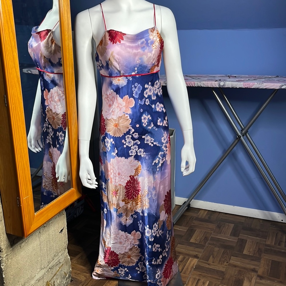 Anne Klein Floral Empire Slip Dress
